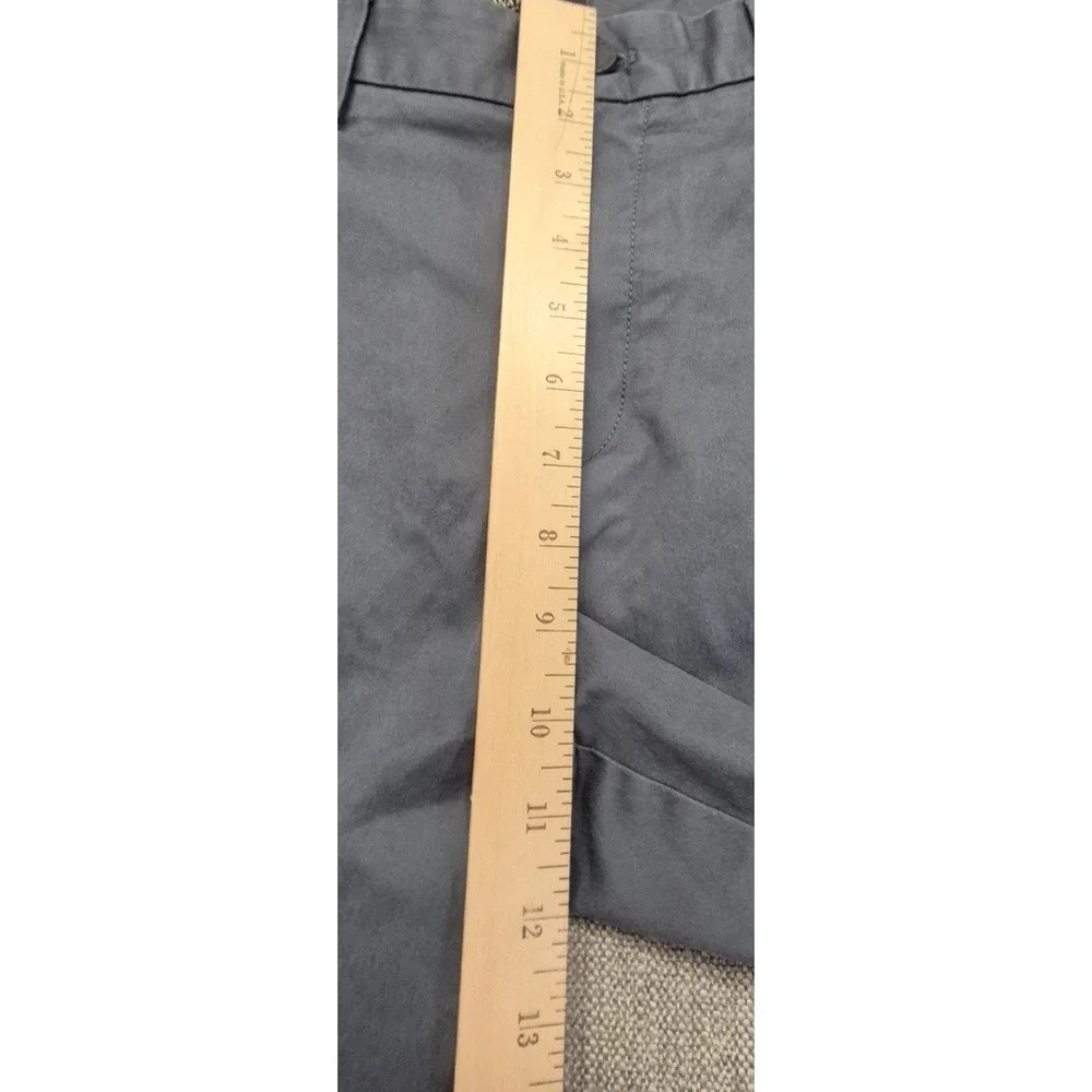 Banana Republic Slim Fit Chino Pants men's 33x32 dusty blue stretch flat front